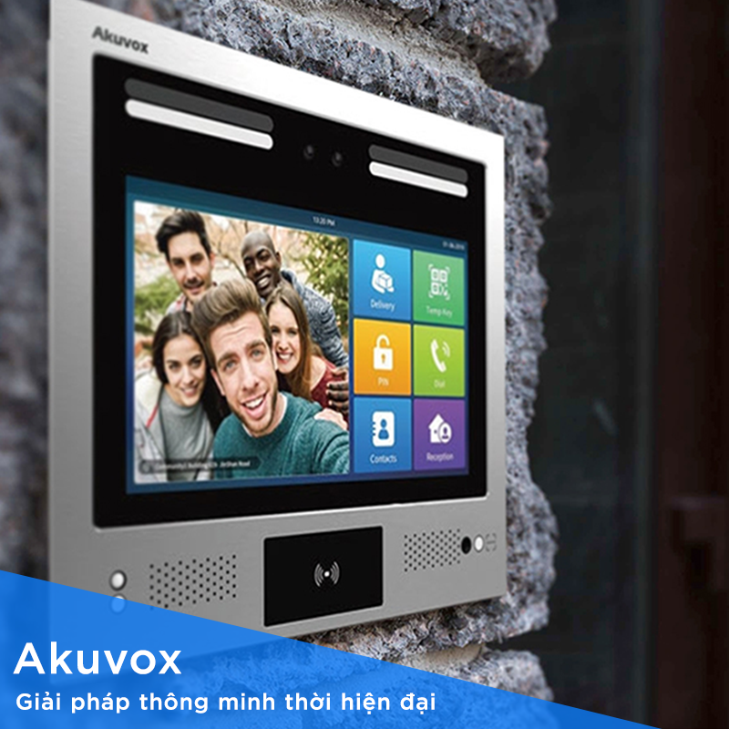 Chuông cửa màn hình thông minh Akuvox - Giải pháp thông minh thời hiện đại